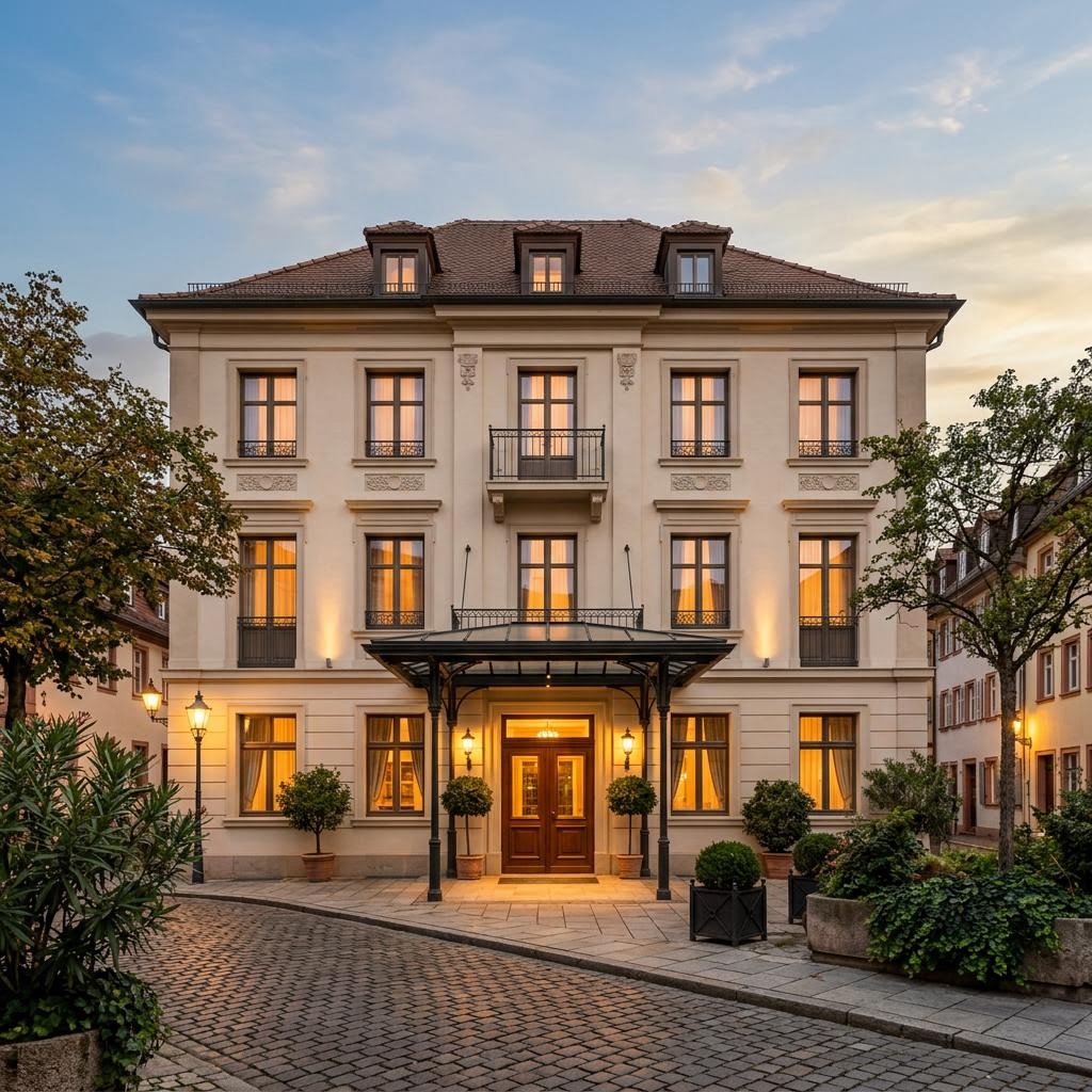 Illustrative Hotelfassade